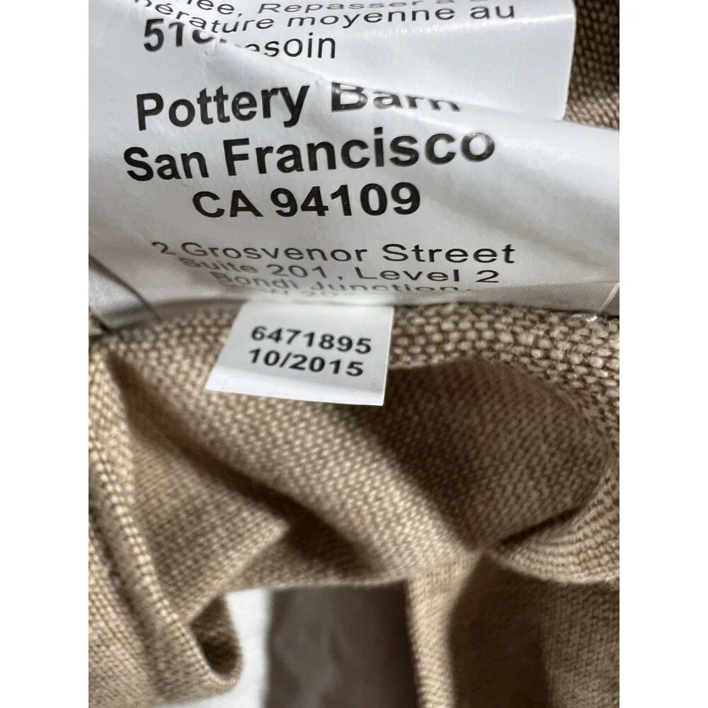 Pottery Barn Leigh Ikat Embroidered 20